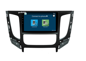 หน้าจอสัมผัสระบบแอนดรอยด์แบบ IPS สำหรับเครื่องเล่นดีวีดีในรถยนต์ พร้อมระบบนำทาง GPS และมัลติมีเดีย สำหรับ<span class=keywords><strong>รถ</strong></span>ยนต์<span class=keywords><strong>มิต</strong></span><span class=keywords><strong>ซู</strong></span>บิชิ <span class=keywords><strong>ไทร</strong></span><span class=keywords><strong>ทัน</strong></span> L200 เกียร์อัตโนมัติ ระบบปรับอากาศอัตโนมัติ ปี 2015-2019 - Product Image 4