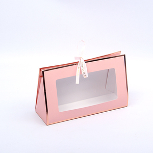 Tùy Chỉnh Hoa Hộp Giấy Lớn Florist Bao <span class=keywords><strong>B</strong></span>ì Hộp Có Thể Gập Lại Hoa Sắp Xếp <span class=keywords><strong>B</strong></span>ình Cưới Trang Trí Giấy Túi Quà Tặng - Product Image 1