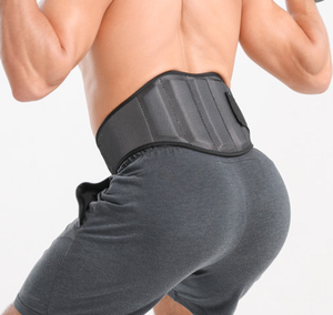Cintura regolabile per allenamento da palestra per sollevamento pesi inferiore per sollevamento pesi cintura di sollevamento pesi per uomini e donne - Product Image 1