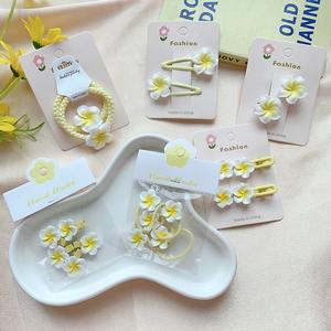All'ingrosso bella Plumeria forcine per le donne ragazza carino frangia laterale principessa fermagli per capelli per bambini Sakura accessori per capelli - Product Image 1