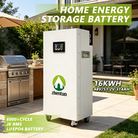 Batterie LiFePO4 mobile sur chariot 51,2 V 15 kWh 18 kWh 32 kWh avec chargeur solaire intégré pour usage domestique et unité d'alimentation extérieure