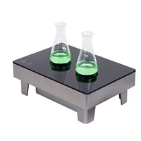 Plaque chauffante en verre-céramique Lichen IEH50, résistante aux acides, 500°C, pour laboratoire, en acier inoxydable 304, plaque de digestion numérique divisée