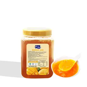 Flago özel etiket reçel üretim hattı ambalaj reçel özel Mango reçel meyve çayı ve süt çay topingler için konsantre