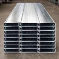 Plancher composite en treillis d'acier, dalle de plancher en acier galvanisé non coulé pour structures résidentielles en acier