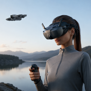For DJI Goggles N3 Head Mounted FPV Display for Drone <b>Camera</b> View <b>Control</b> Flight Practice and Image Transmission Use - Product Image 1
