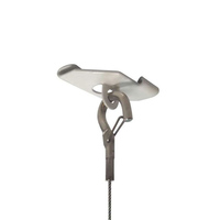 Accessoires de plafond, clips de fixation pour plafond suspendu, support en T, éclairage, acier inoxydable, capacité de charge de 100 kg, garantie de 3 ans