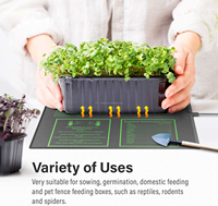 Tapis chauffant imperméable pour la germination des semences en intérieur