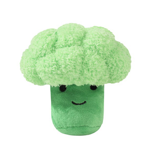 <b>Plush</b> Broccoli Pet Toy Sound Making Dental Chew For Dogs <b>Large</b> Size Cute Style - Product Image 2