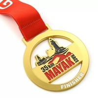 Médailles de récompense sportives personnalisables en métal vierge 2D/3D pour course, marathon, football, taekwondo, natation, médailles de finisseur personnalisables en gros