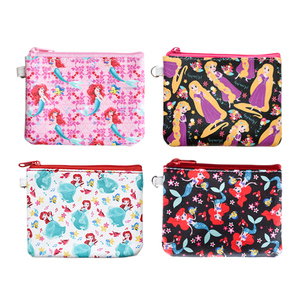 Customized Pu Leather Cute Zipper Cardholder & Coin Pouch Custom <b>Small</b> Compact <b>Wallet</b> Purse - Product Image 1