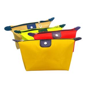 Eco Friendly Cosmetic Bag Women Private Label Custom Make up Bag & <b>Cases</b> Zipper Nylon <b>Makeup</b> Bag Cosmetic With Personal Logo - Product Image 2