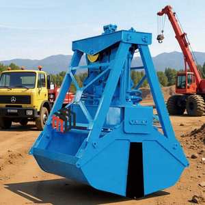 קליפת תפוז קליפה לתפוס דלי מותאם אישית 12cbm 25t חשמלי הידראולי פליפ שליטה מרחוק לתפוס דלי עבור מנופים ימיים - Product Image 5