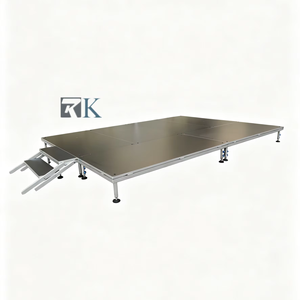 Outdoor Aluminum Portable Truss Display Platform Folding Stage for Mobile Shows Showroom Stage Support - Product Image 1