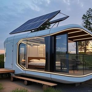 Cápsula Espacial de Diseño Biófilo con Sistema Solar Personalizado, Directo de Fábrica, para Sala de Estar, Escuela, Cocina, Parque - Product Image 1