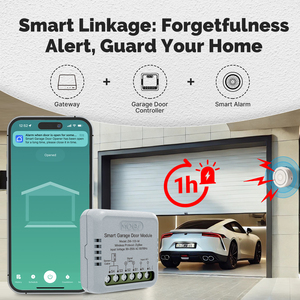 Módulo de puerta automática inteligente para garaje, Sistema Automático compatible con aplicación de Control de voz, controlador de abridor de puerta DIY, <span class=keywords><strong>WiFi</strong></span> - Product Image 2