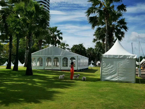Top bán ngoài trời nhôm triển lãm Lều chất lượng cao không thấm nước triển lãm lều - Product Image 3