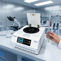 Centrifugeuse à lait CENLEE Gerber, centrifugeuse à graisse laitière 1500 tr/min, 8 butyromètres, chauffage 65° ° Moteur sans balais à corps en acier pour les tests laitiers