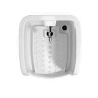 Bassin de Wudu en céramique haut de gamme |   Lavabo musulman pour projets de mosquées et de centres islamiques