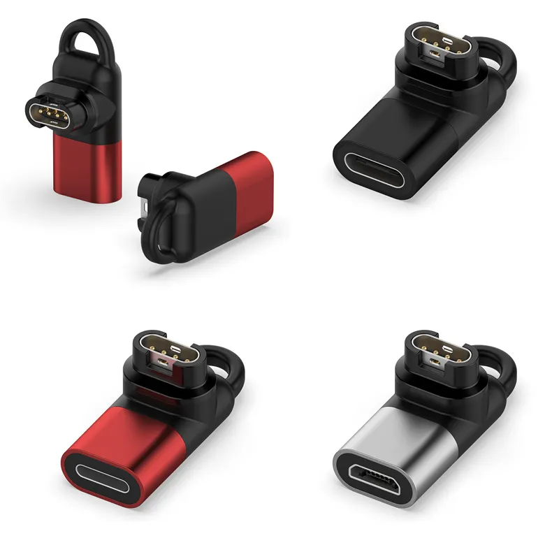 Type-C Micro USB À Montre Chargeur Adaptateur De Charge Type C Convertisseur Pour Montre Garmin Fenix 7 7x 7X 5s 6 6X 6S PRO