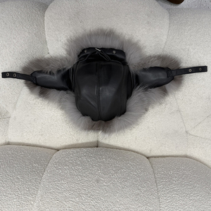 <span class=keywords><strong>Sombrero</strong></span> de piel de zorro para hombre y mujer de invierno, <span class=keywords><strong>sombrero</strong></span> de <span class=keywords><strong>paja</strong></span> de cuero, <span class=keywords><strong>sombrero</strong></span> cálido de felpa - Product Image 3