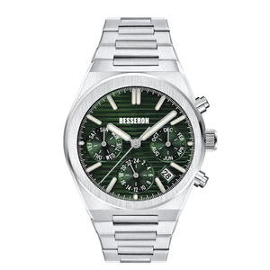 นาฬิกาข้อมือควอตซ์เรืองแสงสแตนเลสสตีล 316L พร้อมสายสแตนเลสสตีลสำหรับการใช้งานกันน้ำในชีวิตประจำวัน - Product Image 4