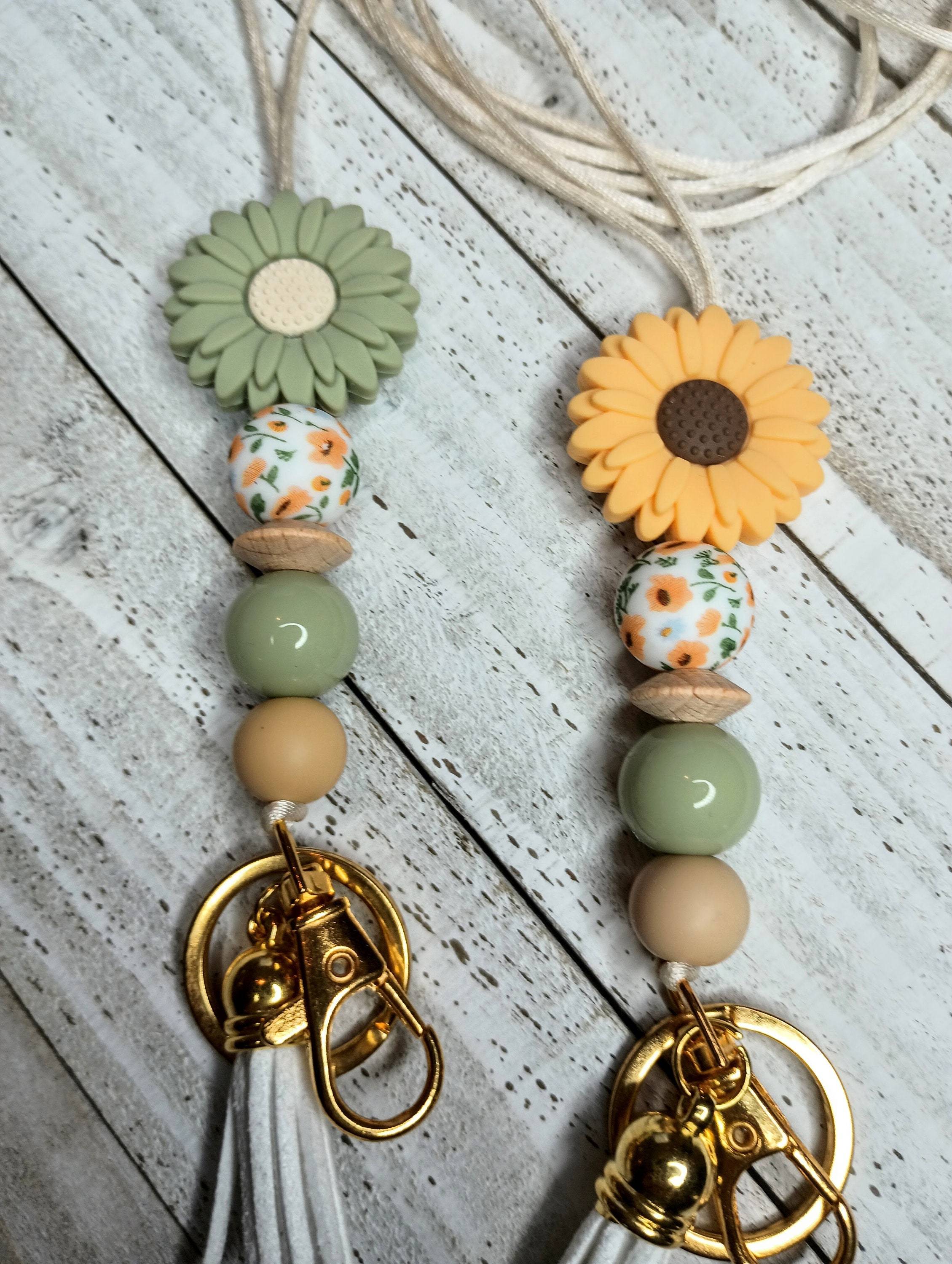 Fashion Silicone Lanyard Custom Hand-made Fresh Simple Minimalist Jewelry Silicone Lanyard Gift for Her Image 2
