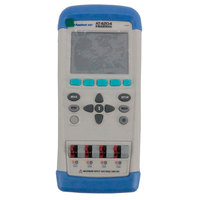 Termómetro portátil de 4 canales tipo K AT4204, registrador de datos de temperatura multicanal para pruebas de temperatura industrial