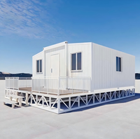 Maison conteneur préfabriquée extensible 40 pieds 20 pieds aux normes australiennes, 1, 2, 3, 4, 5 chambres, pliable, en vente, maison mobile, unité d'habitation complémentaire