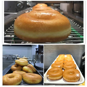 Meilleures ventes de mini-machines à extruder des beignets ronds, petites machines à faire des beignets à la levure, ligne de production avec 6 rangées - Product Image 6