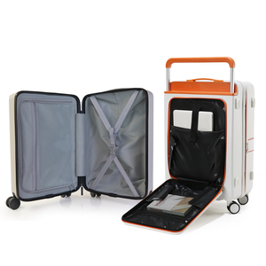 Rộng xử lý du lịch hành lý Vali cán bánh xe Spinner Hardside ABS PC TSA khóa 20/24 inch unisex đi du lịch Xe đẩy trường hợp - Product Image 5