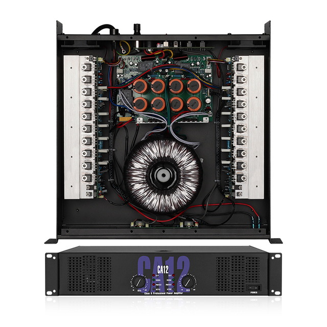 SONO CA12 2 Channel Power Amplifier Class H 800Watts Sound Equipment/amplifiers/speaker Amplifier Audio