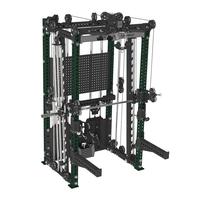 DLR18 Beyond Flybird – Machine Smith 3-en-1 réglable à gravité zéro, rack d'entraînement multifonctionnel pour squats et développés couchés en acier au carbone pour salle de sport à domicile