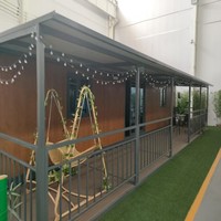 Casa Móvil de Cuatro Dormitorios, Lujosa, Prefabricada, Plegable, de 20 y 40 pies, Casa Prefabricada Expandible de 3 Dormitorios en Venta