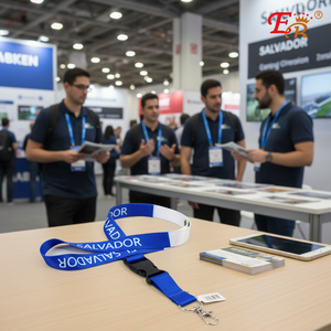 20.5\" Salvador <b>Lanyard</b> 600PCS 50DZ/CS Durable <b>Polyester</b> & Nylon Material - Product Image 2
