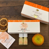 Crème pour les mains à l'huile d'argan biologique italienne Arganiae 100 ml, enrichie en vitamine C et extrait de grenade, soin éclaircissant et lissant pour la peau, OBM