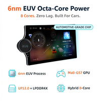 Autoradio LODARK N6 10 pouces avec navigation GPS, Android 13, UIS7870SC, processeur octa-core 6nm, écran QLED, 4G LTE