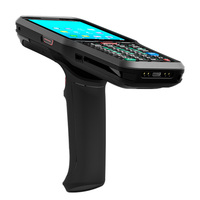 Escáner de código de barras Android 10 4G LTE resistente, empuñadura de pistola, ordenador móvil de mano, pantalla táctil de 4 ", lector de código 1D 2D, WiFi, GPS