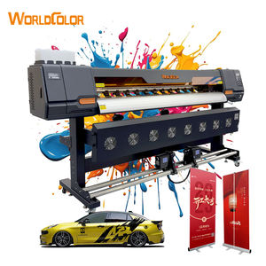 Printer <span class=keywords><strong>UV</strong></span> Inkjet Eco-Solvent 1.8m Single F1080 I3200 Double F1080 Head untuk Vinyl Banner, Kertas Digital, Komponen Inti Pompa - Product Image 2