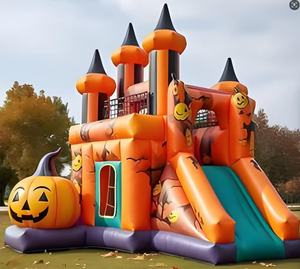 Inflatable Halloween Jumping Castle Combo for party events - Product Image 1