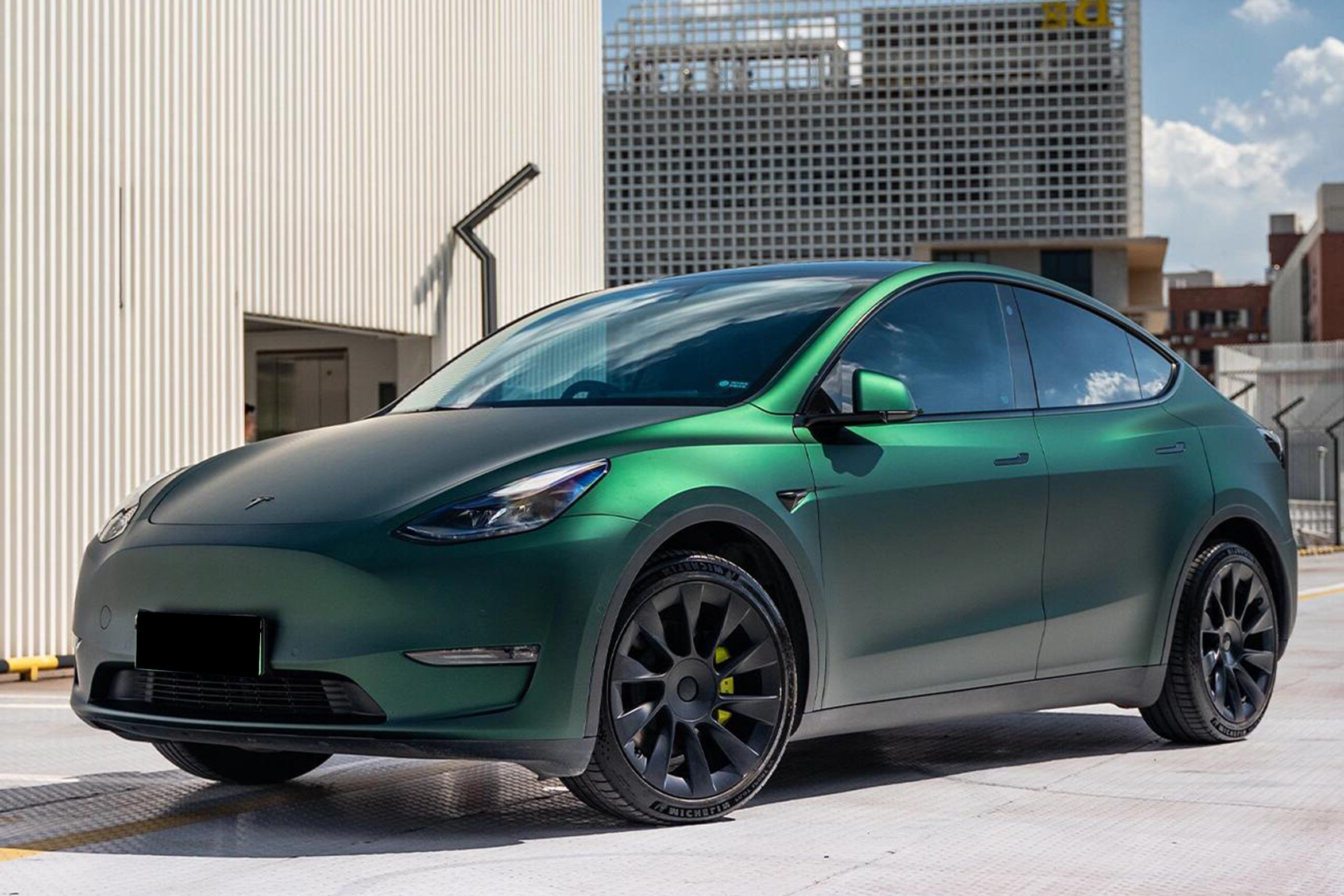 Líquido tóxico verde galvanizado