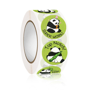 Etiqueta autoadhesiva aceptable de múltiples diseños promocionales, pegatinas personalizadas privadas, paquete de pegatinas baratas - Product Image 4