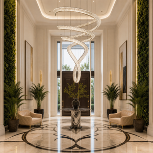 Lampadario di Cristallo di Lusso dal <span class=keywords><strong>Design</strong></span> Speciale Personalizzato Moderno per Arredamento Casa Lampadario di Lusso per <span class=keywords><strong>Soggiorno</strong></span> - Product Image 3