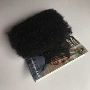 [Jiffy/Hohodreads] Mèches longues et volumineuses en <span class=keywords><strong>cheveux</strong></span> humains naturels bruts Afro Kinky pour perruques, dreadlocks, tresses et torsades - Product Image 6