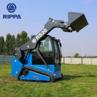 RIPPA Berühmte Yanmar Motor Mini Kompakt lader Diesel Crawler Kleine Mini Kompakt lader zum Verkauf