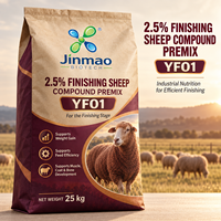 Additifs Alimentaires 2,5% Prémélange Composé en Poudre pour Aliments Bétailiers de Qualité avec Minéraux et Oligo-éléments Favorise la Nutrition YF01 Jinmao