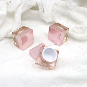 Пустые пластиковые баночки для геля для наращивания ногтей 5г 10г 15г 30г 50г, баночки для УФ-геля с крышкой, баночки для гель-лака, оптовая продажа с фабрики, квадратные косметические баночки - Product Image 1