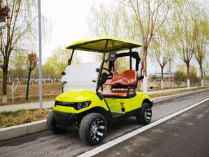 WELIFTRICH Voiturette de golf électrique 4 places 2 + 2 Buggy de golf entièrement étanche avec cadre en acier et portée de 90km en vente directe en usine - Product Image 5