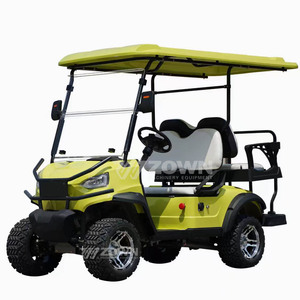 Carrito de golf eléctrico a batería de litio al por mayor de China, de 4/6 plazas, para servicio en parques, campus y propiedades - Product Image 3