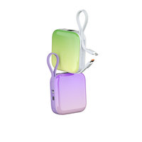 Productos más vendidos 2025 OEM Logo Portable Mini Carga rápida 22,5 W Power Banks 10000mAh