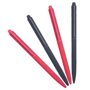 Stylo bille en métal personnalisé avec logo, pointe de 1,0 mm, encre bleue/noire non effaçable, pour cadeaux promotionnels, usage professionnel et scolaire - Product Image 6